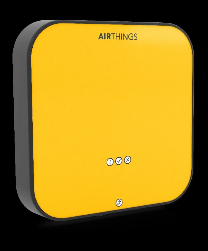 Airthings Corentium Pro radon testing monitor